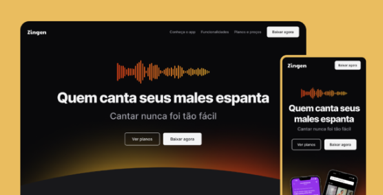 Imagem do projeto LP de Produto